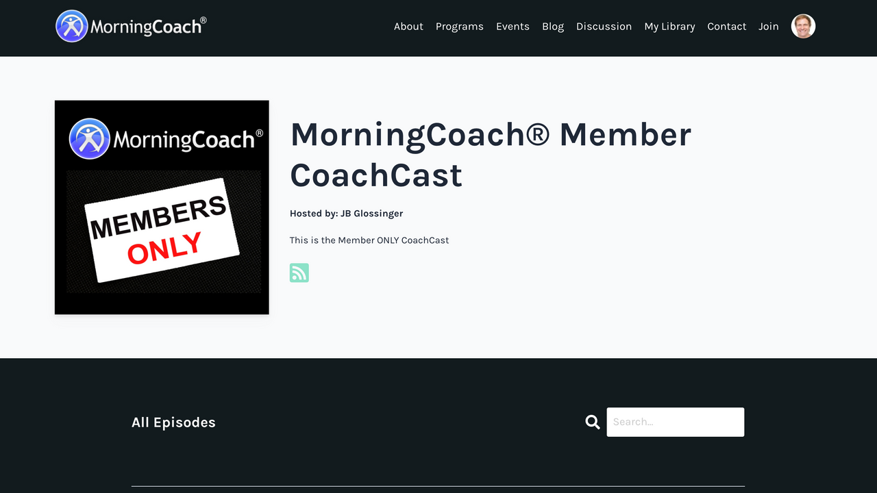 MorningCoach® Daily Online Coaching Podcast